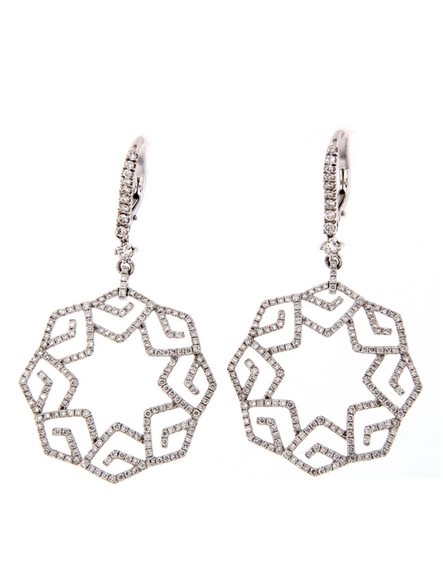 Earrings Crivelli Woman in White Gold 320-E3871 - 320-E3871